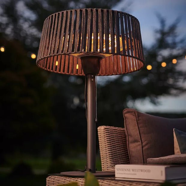 Plush Electric Heat Lamp Tabletop